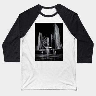 Toronto City Hall No 7 Baseball T-Shirt